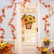 Hello Fall Sign Hello Fall Door Sign Wooden Farmhouse Home Sign with Fall Sunflower for Porch Farmhouse Thanksgiving Autumn Front Door Outdoor Home Decor